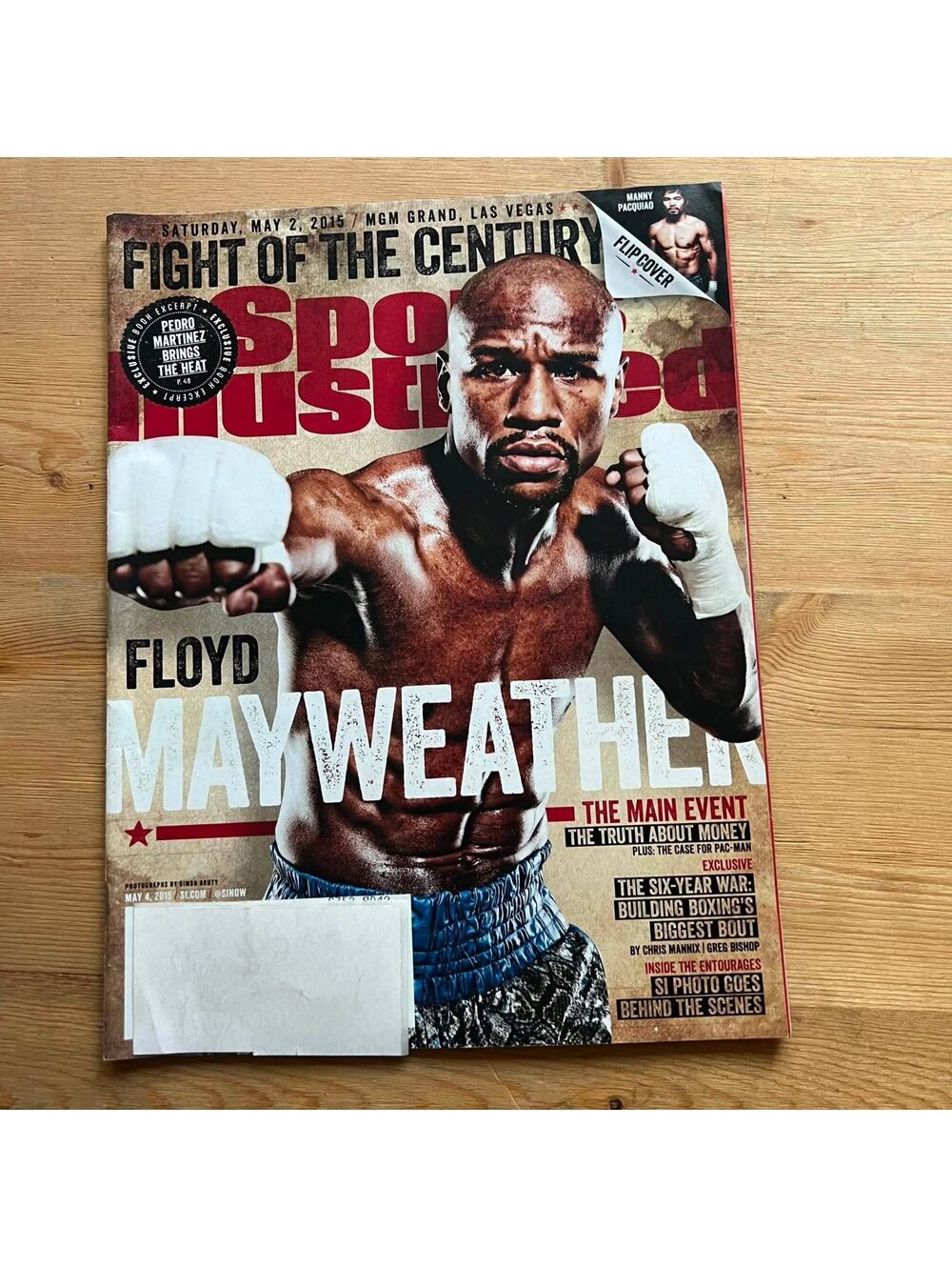 Sports Illustrated Fight of the Century May 2, 2015 Magazine BK03